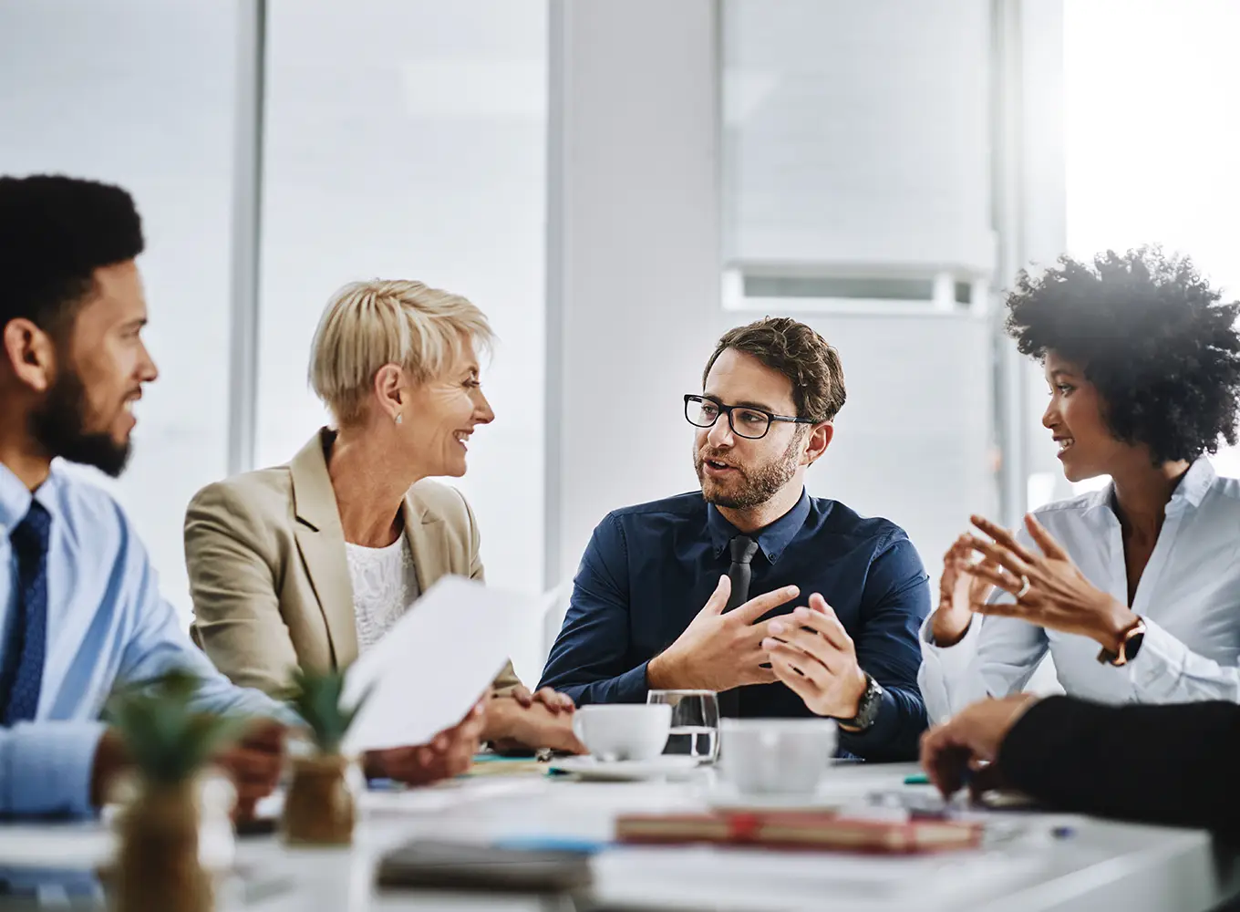 employees in a comfortable office in the collinsville il area