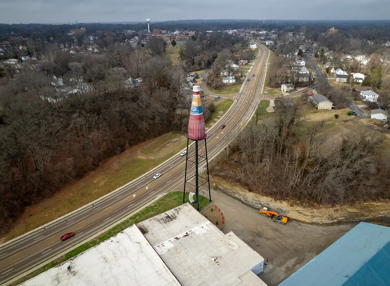 Collinsville IL aerial view